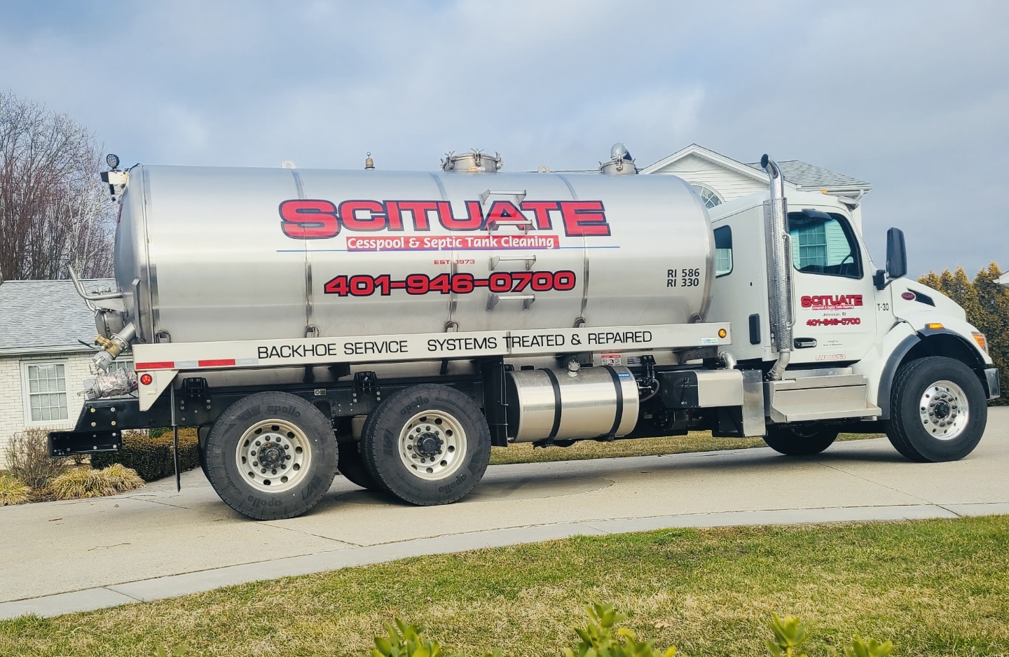 Scituate Cesspool truck
